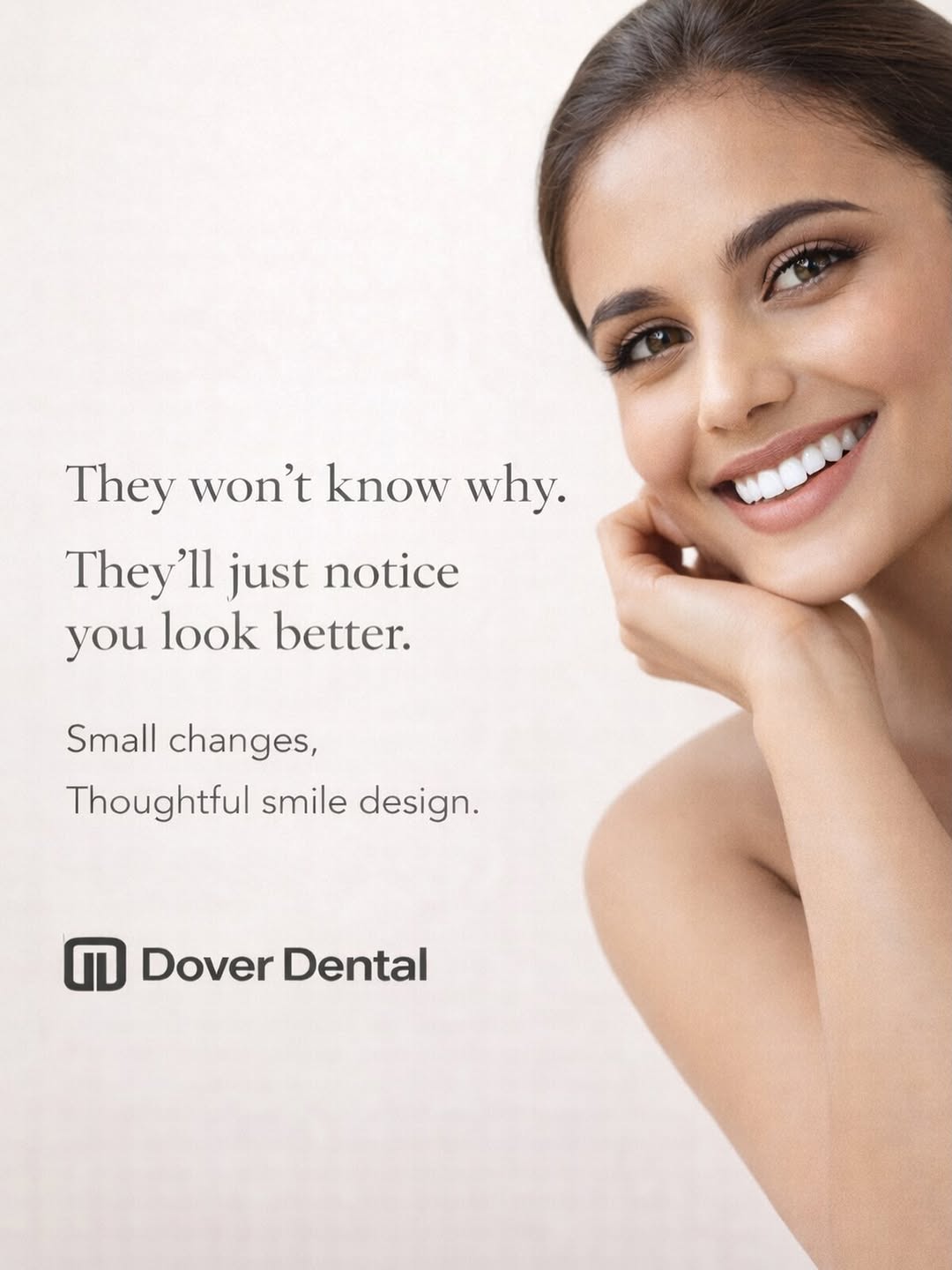 Instagram post by Dr. Kate Sahafi: The best cosmetic dentistry doesnāt announce itself. People wonāt ask what you changed ā theyāll just notice you look healthier, more confidā¦