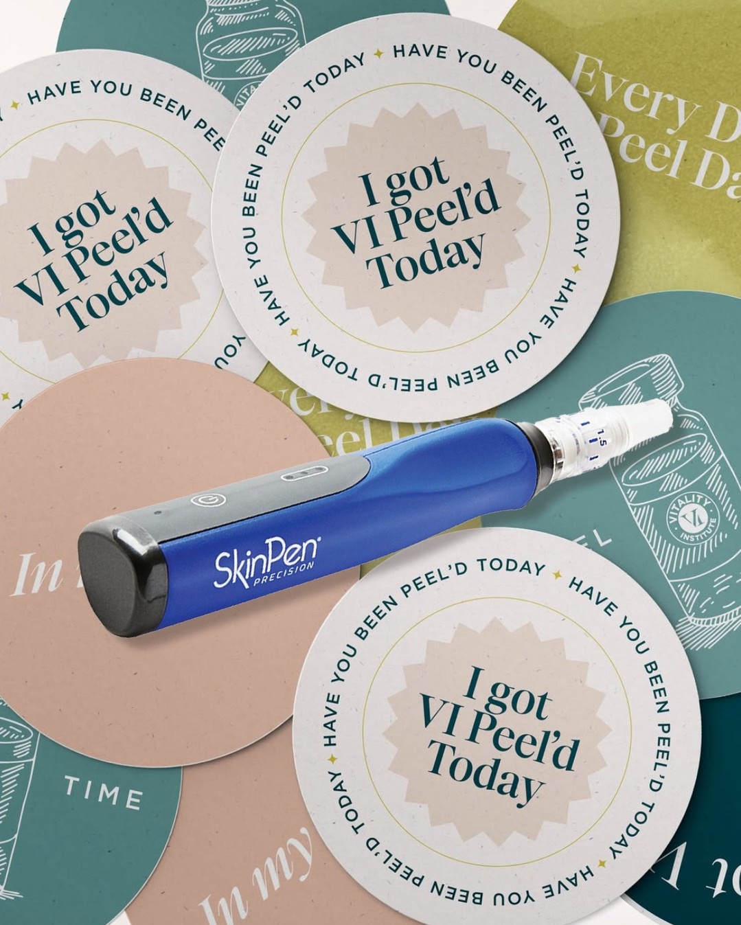 Instagram post by Dr. Katherine L. Caretti: VI PEEL + SKINPEN ✨ Two favorites, paired together for smoother, brighter-looking skin. 2 VI PEELS + 2 SKINPEN TREATMENTS $1,000