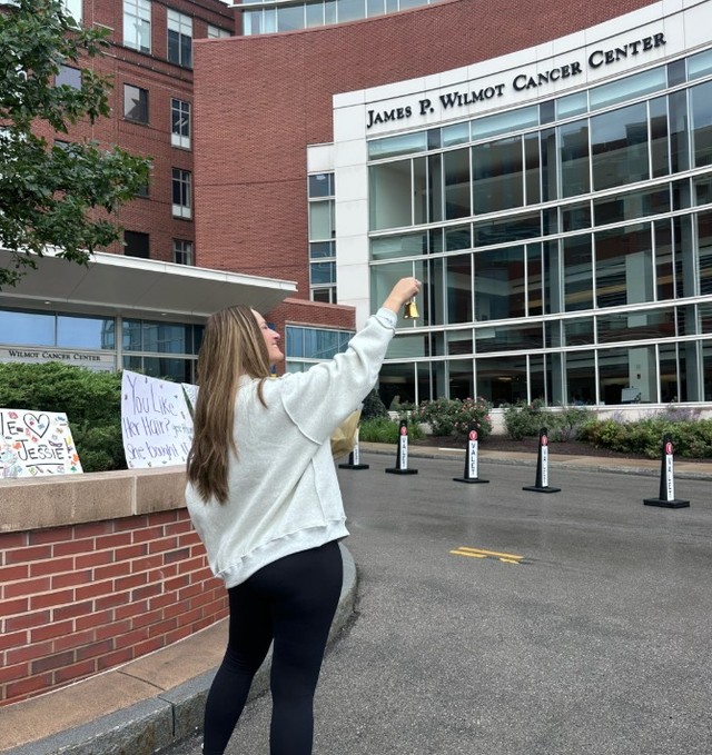 Instagram post by Dr. Katherine Whipple: You may have seen Jessica Potter’s story on TikTok or read about her in "People"... because since her cancer diagnosis, she has shared her j…