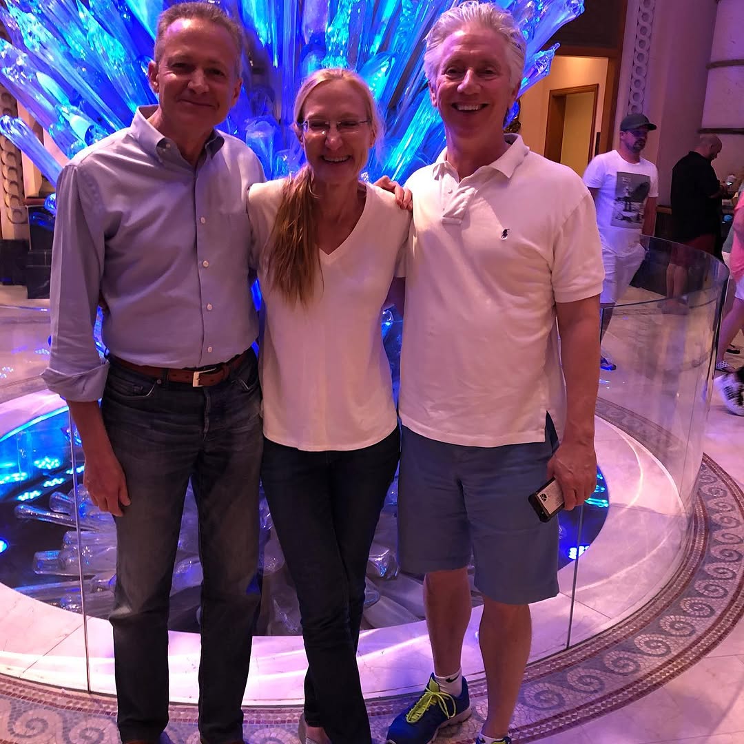 Instagram post by Dr. Kathleen Duerksen: Fun with friends Jan Kronish and John Martin at our Spring ASOPRS meeting!