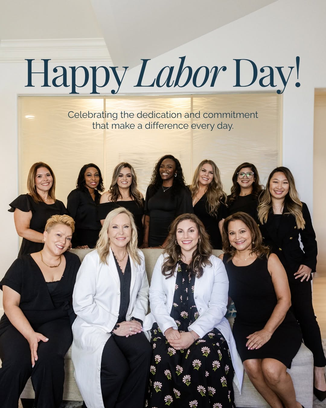 Instagram post by Dr. Kathy Frazar: To every person who shows up, puts in the work, and keeps showing up - today is for you. Wishing you a restful, well-earned Labor Day from o…