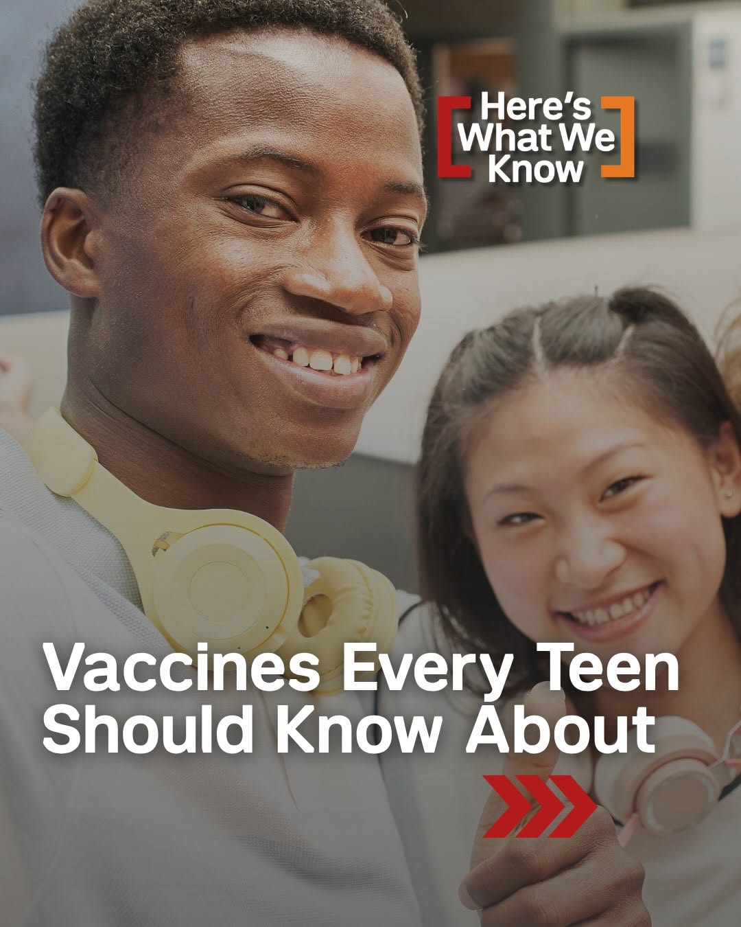 Instagram post by Dr. Katie Ross: Is your teen up to date on their vaccines? We get it; being a parent can be overwhelming, especially when it comes to your teen’s health dec…