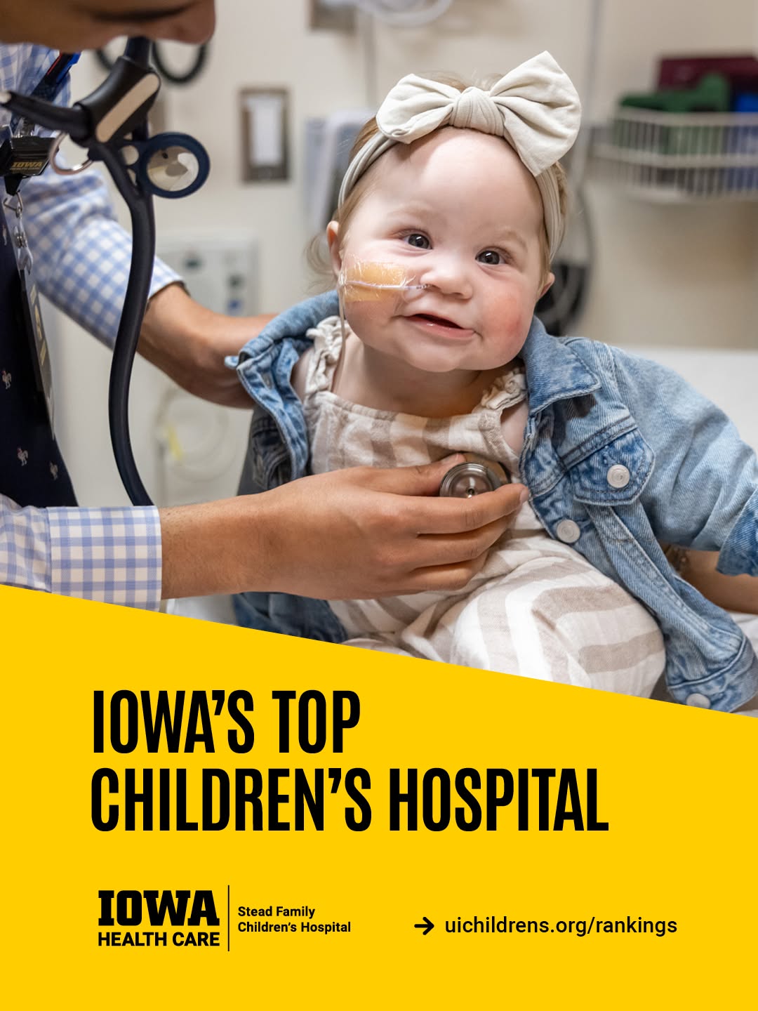 Instagram post by Dr. Keith D. Carter: We are proud to announce that @uichildrens — the only nationally ranked children’s hospital in Iowa—has again been listed among the nation’s…
