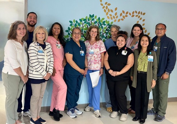 Instagram post by Dr. Keith W. Rae: Getting patients moving is helping improve recovery outcomes at Salem Hospital. 💙 Through a hospital-wide mobility initiative, care teams a…