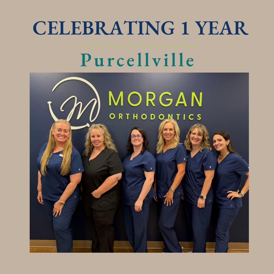 Instagram post by Dr. Kelly E. Morgan, D: 🎉 Celebrating 1 Year in Purcellville! 💙 We’re proud to continue the tradition of excellence established by Dr. Grisius while bringing the …