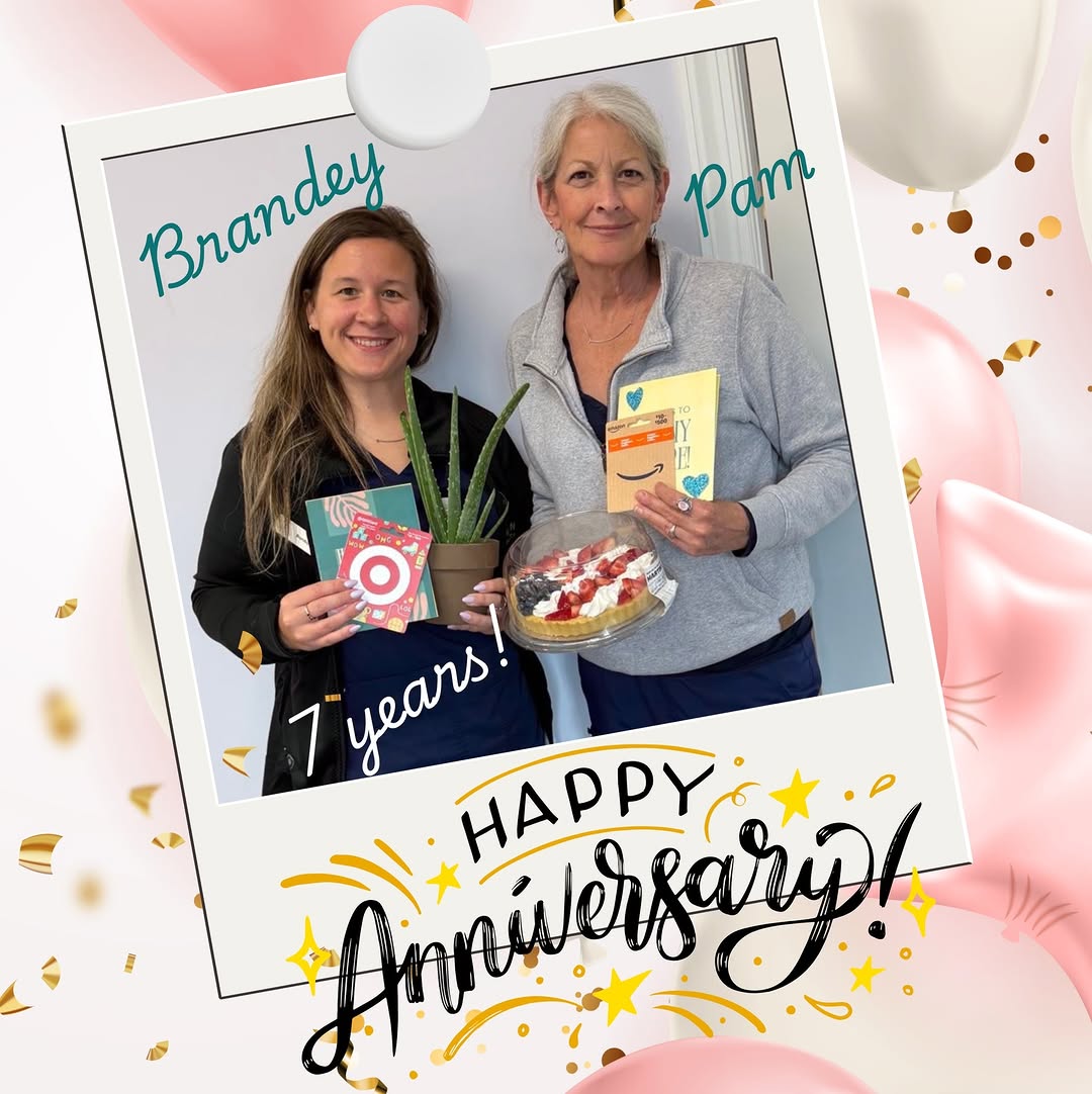 Instagram post by Dr. Kelly E. Morgan, D: 💙 Celebrating Our Morgan Orthodontics Team! Morgan Orthodontics is celebrating three incredible team members whose dedication and commitmen…