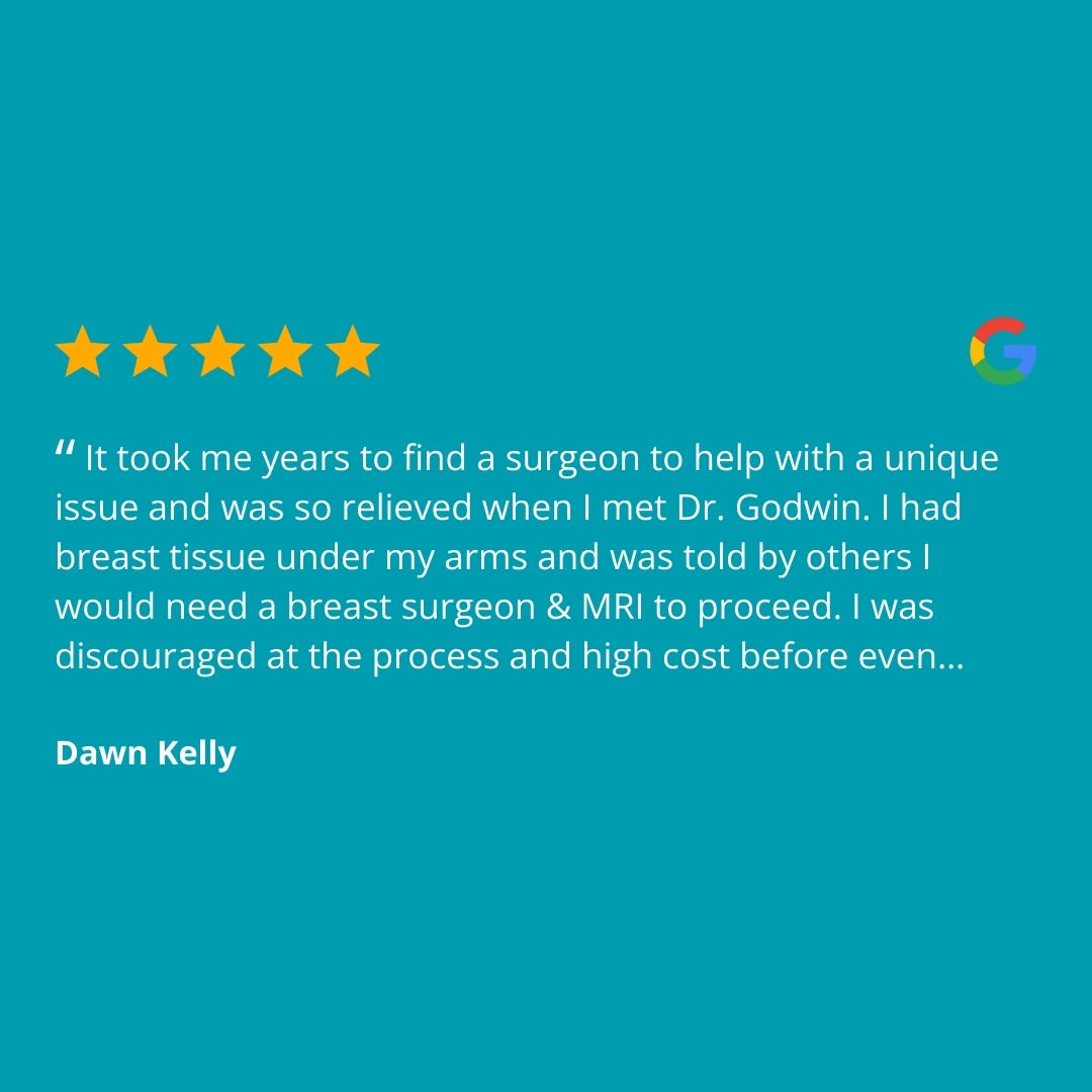 Instagram post by Dr. Kenneth A. Godwin, DO: READ THE REST HERE..."even being approved for surgery. Dr. Godwin did a thorough exam & concluded he could excise the underarm tissue and co…