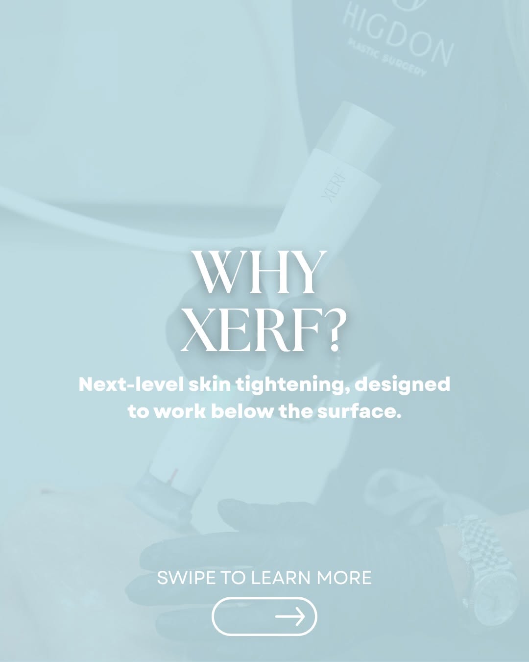 Instagram post by Dr. Kent (Kye) Higdon: Why XERF? 🪄 It’s skin tightening that goes deeper. XERF uses advanced radiofrequency technology to deliver energy at multiple depths, helpi…