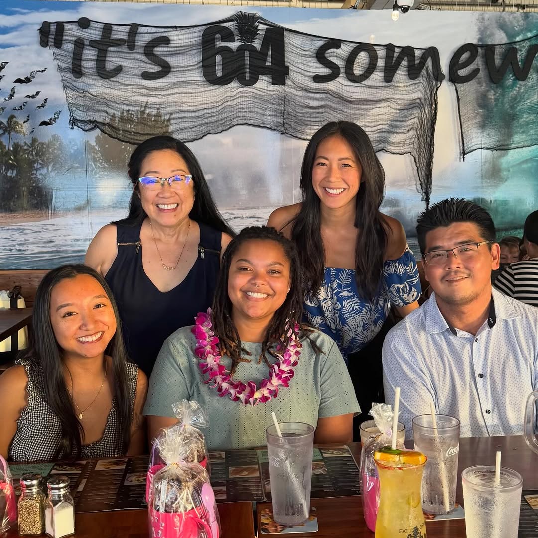 Instagram post by Dr. Keri Do, DDS: One year ago, our dental assistant Simone moved from South Carolina to Hawaii and joined our team 👏🏼🎉!! Her southern hospitality is the p…