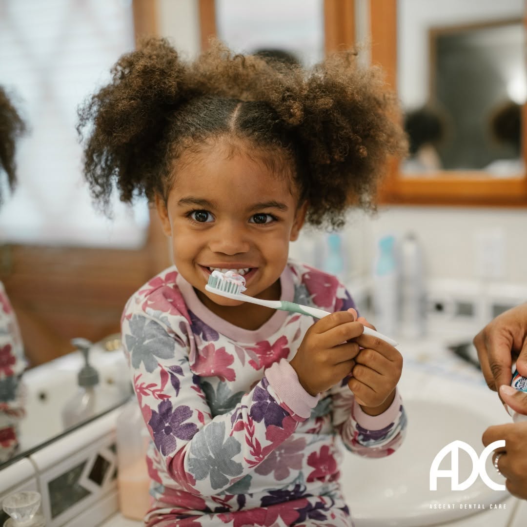 Instagram post by Dr. Kevin Coughlin, D: It's National Tooth Fairy Day! 🧚♂️ Remind your little ones to brush and floss so they have sparkling teeth for the Tooth Fairy. #ascentden…