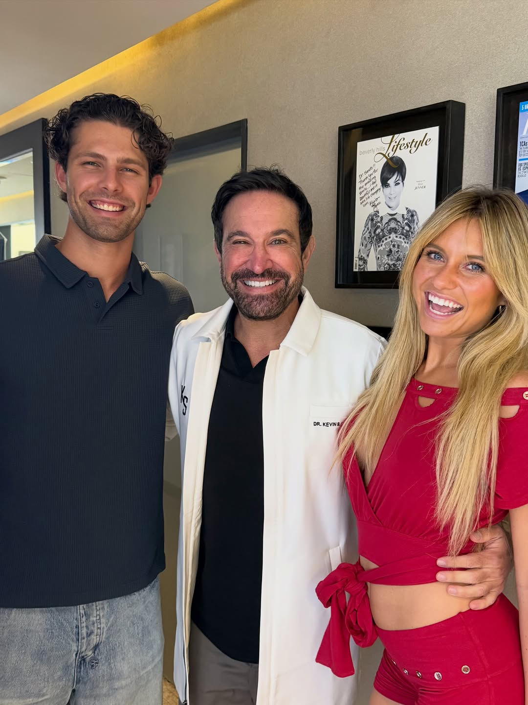 Instagram post by Dr. Kevin Sands, DDS: The secret to a camera-ready reunion smile? A little whitening magic beforehand. Great seeing @kenzieannis & @dylan_wrona #LoveIslandUSA #Lo…