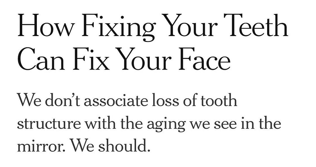 Instagram post by Dr. Khalil S. Saghezchi, DDS: Fixing your smile is fully linked to your entire face and lifting, less fine lines and wrinkles and overall rejuvenation of the face! Many o…