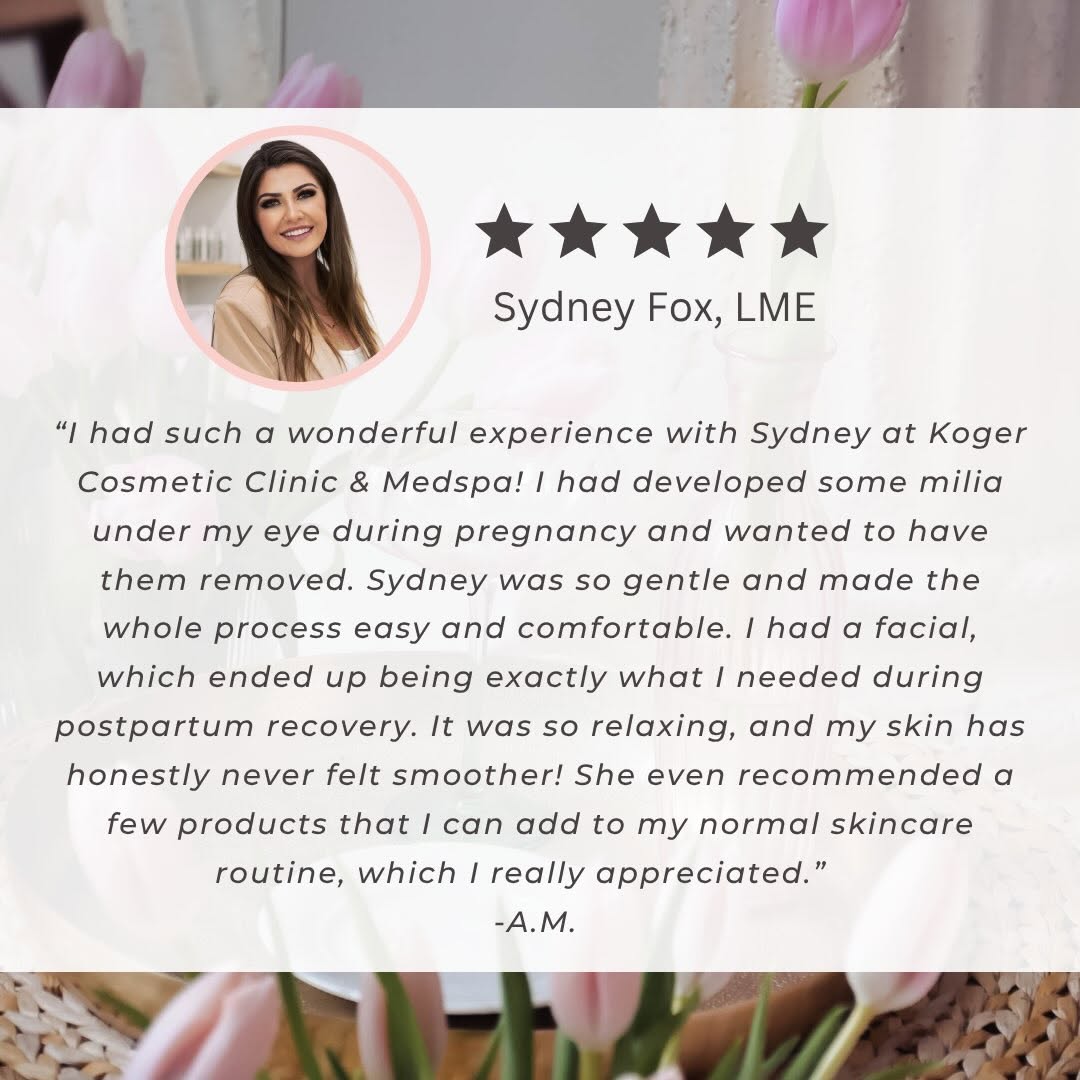 Instagram post by Dr. Kim Koger: Nothing warms our hearts quite like helping you feel like your best self—especially during milestone seasons like postpartum recovery. ✨ Tha…
