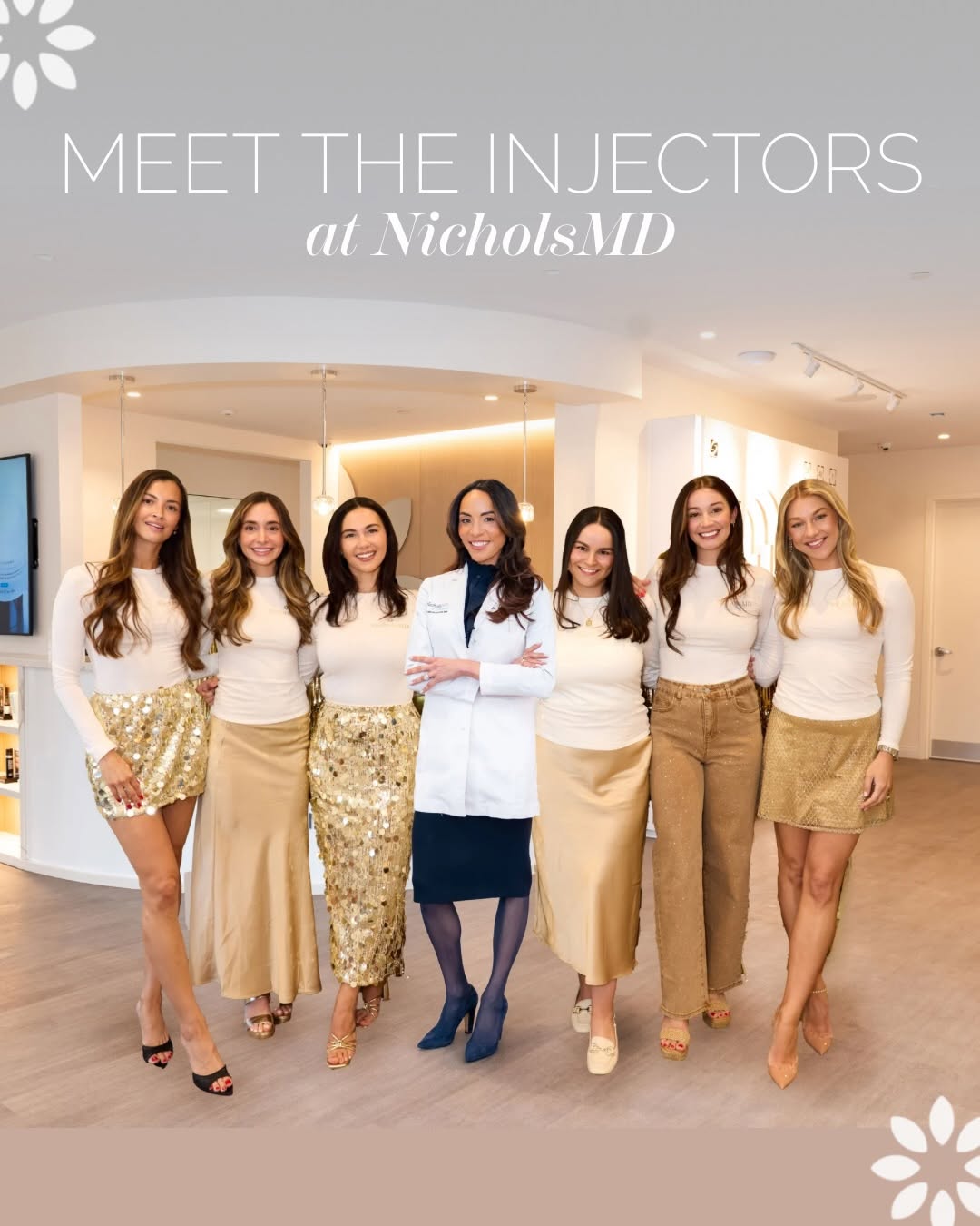Instagram post by Dr. Kim Nichols: Meet the Women Behind Your #NaturalAtNichols Injectable Results✨ We’re taking you beyond the treatment room with a few fun facts about Dr. N…