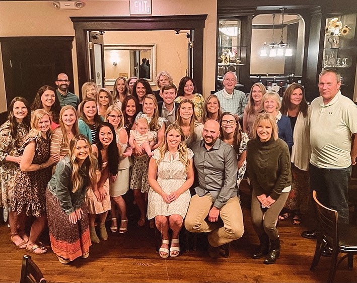 Instagram post by Dr. Kimberly A. Klippenstein: We love celebrating our staff! Congratulations to the Newly Weds! @stephichelle