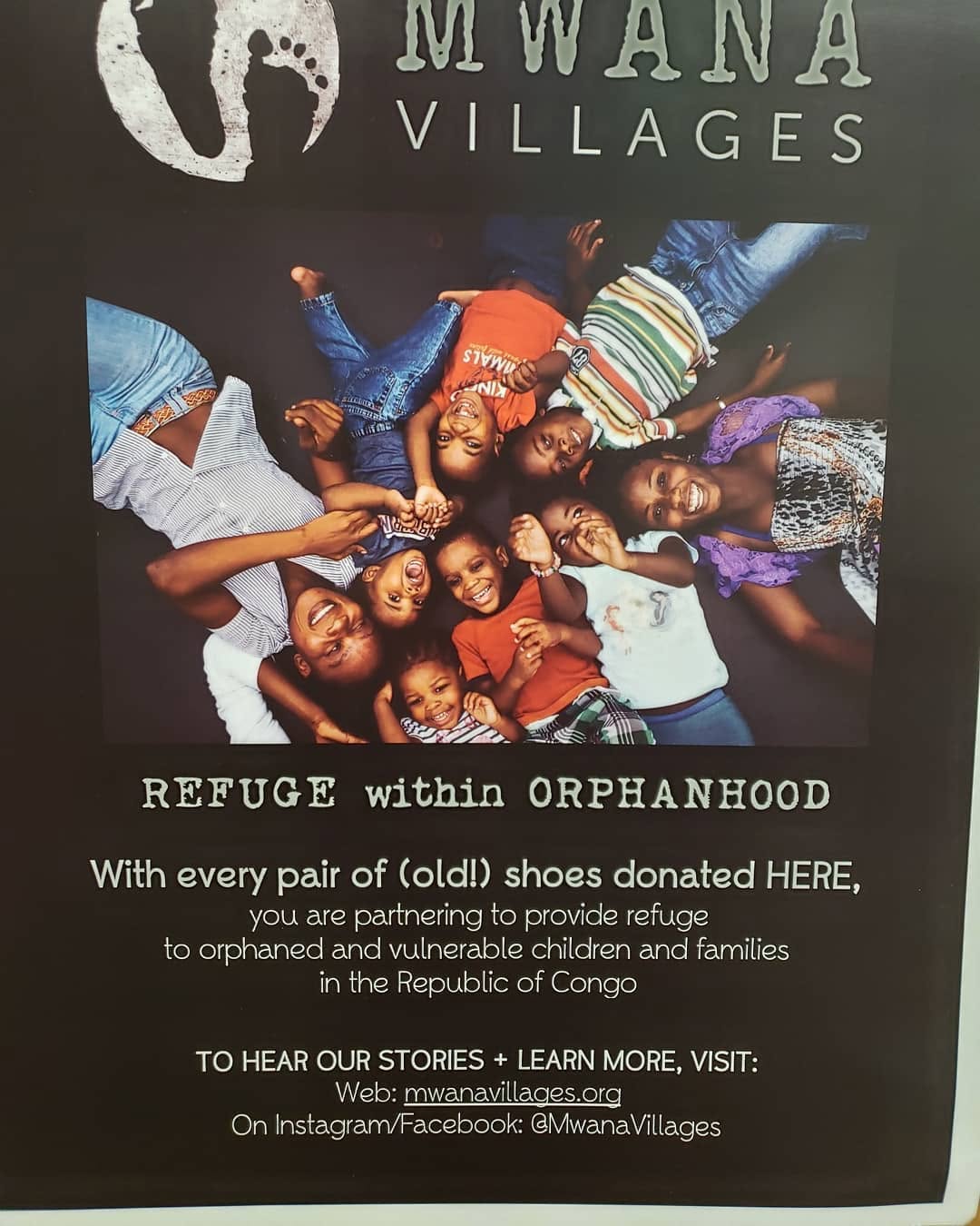 Instagram post by Dr. Kimberly Fagan: We want your old sneakers! We're collecting your old sneakers 👟 again. Raising money💲for orphaned and vulnerable children and families in …