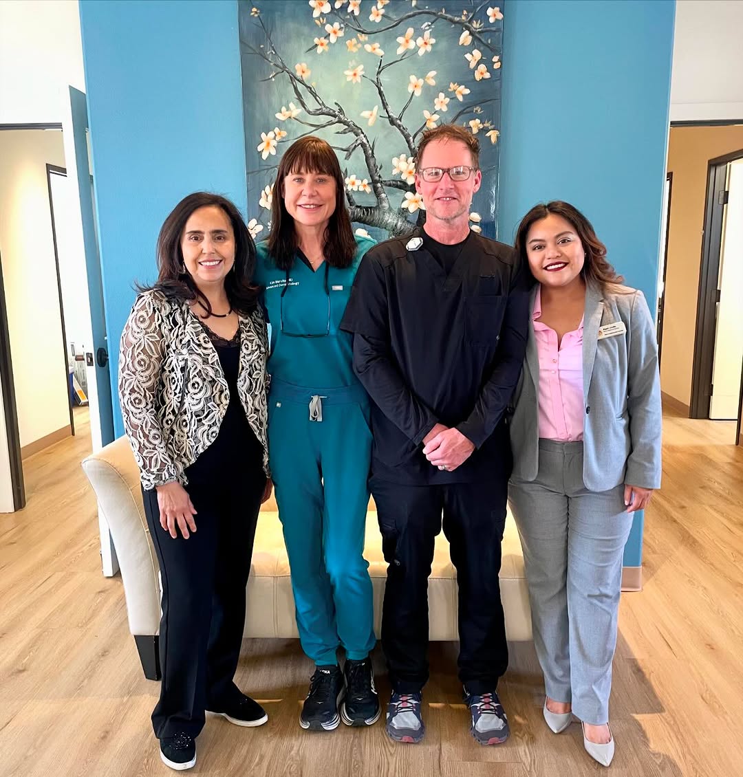 Instagram post by Dr. Kimberly Uhles Hurvitz: Today we got the pleasure of giving Angelica Cisneros, district representative of Senator Monique Limón and Algely Linville, field represent…