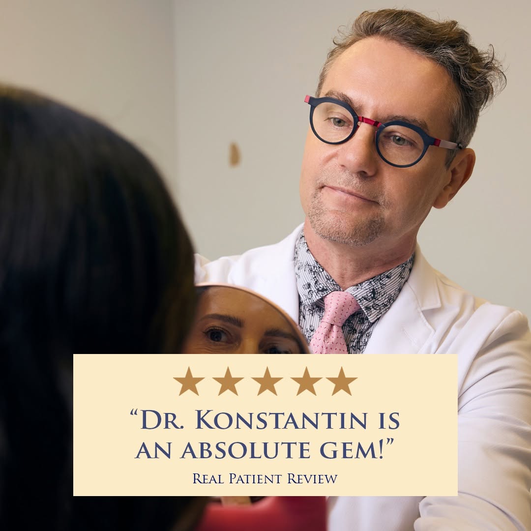 Instagram post by Dr. Konstantin Vasyukevich: A successful surgical journey begins when your specific concerns are met with meticulous attention and deep respect for your individual goal…