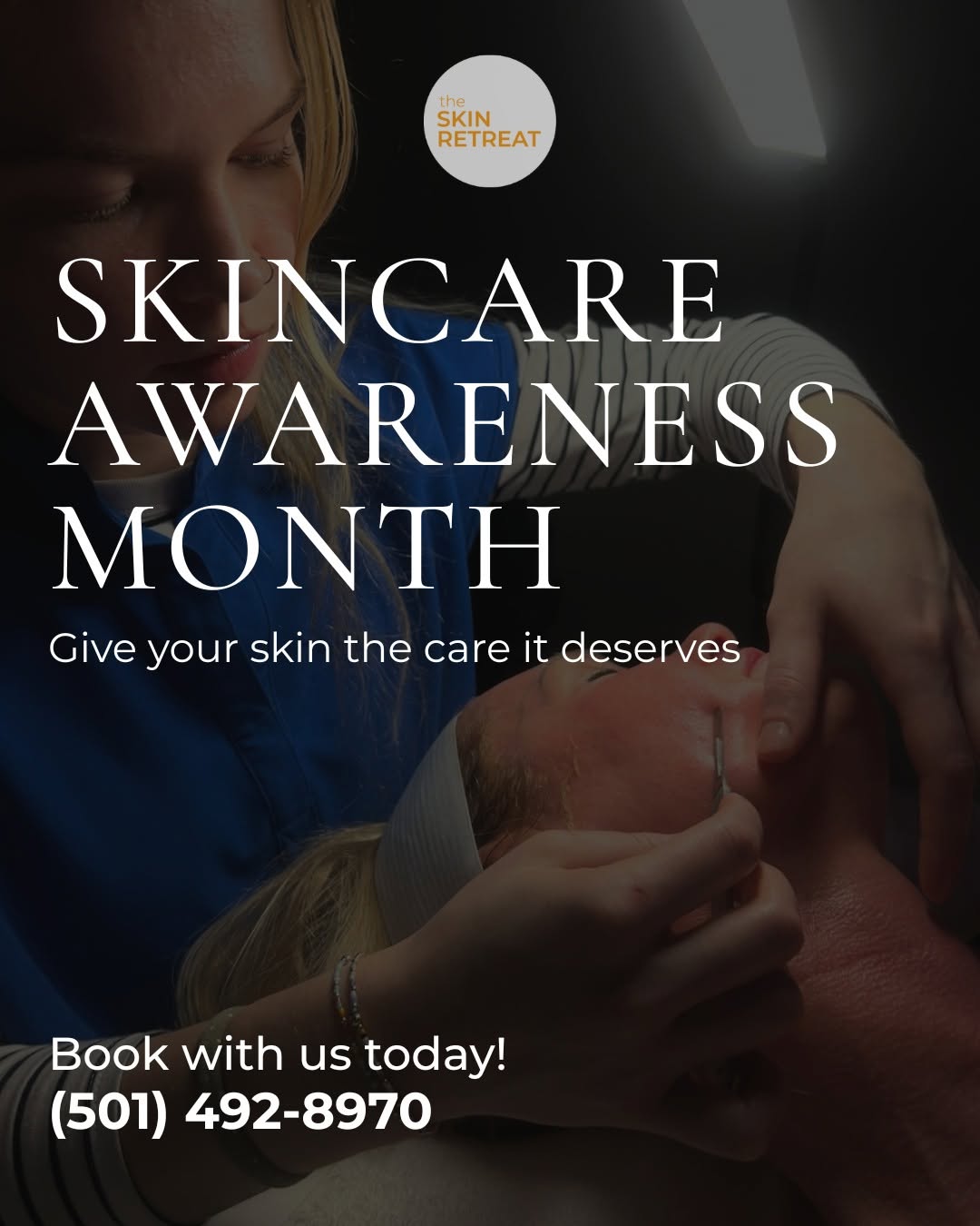 Instagram post by Dr. Kris Shewmake: ✨ September is Skin Care Awareness Month! ✨ Your skin deserves more than just a quick routine—it deserves personalized care. From profession…