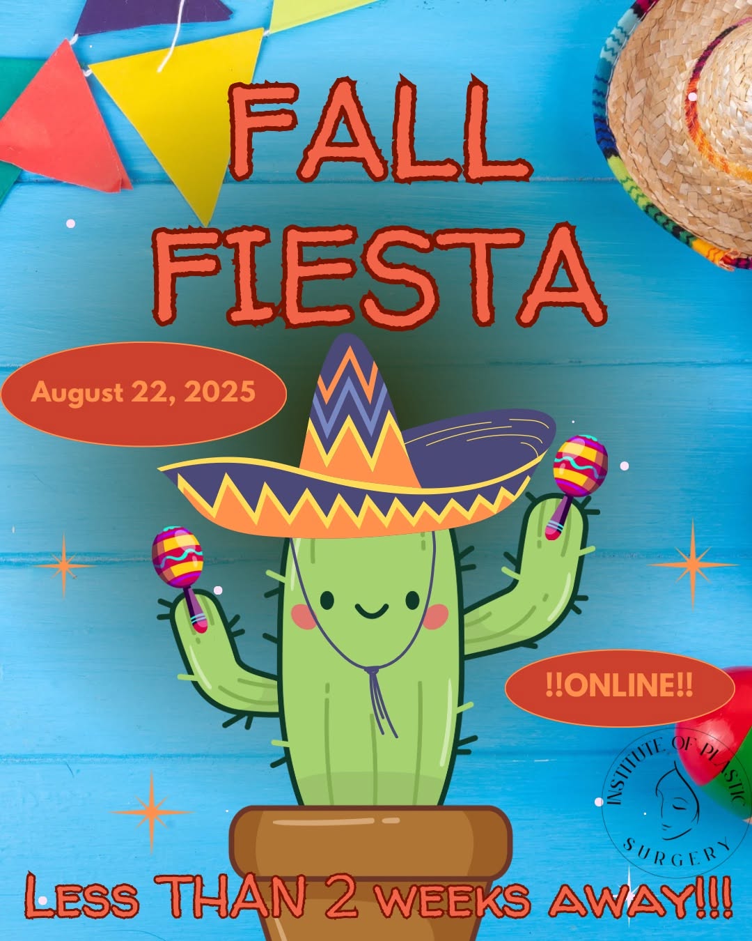 Instagram post by Dr. Krishna Dash: 🪇 Fall Fiesta is almost here! 🪇 Save the date — August 22 — and get ready for our biggest ONLINE event of the year. 🎉 Exclusive offers, s…