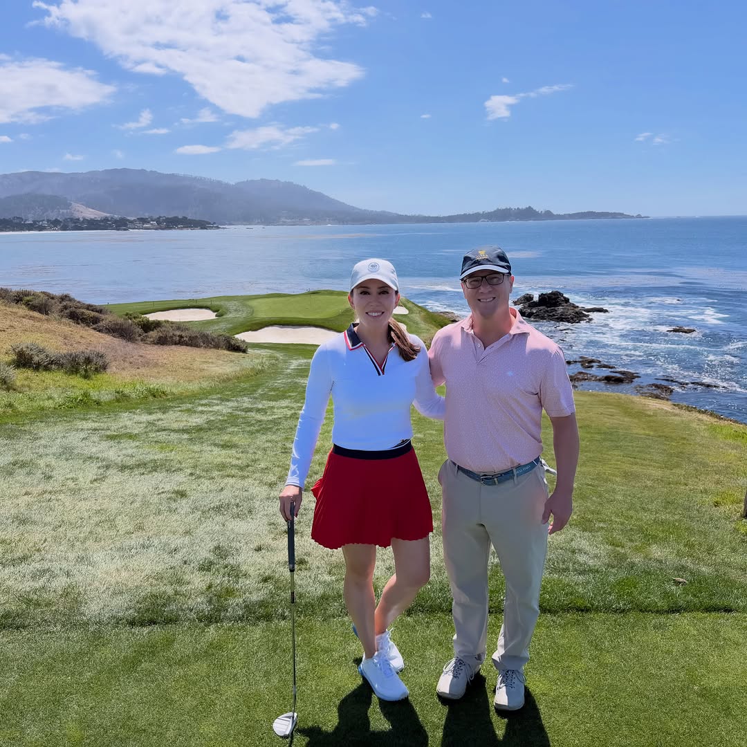 Instagram post by Dr. Kristel D. Polder: Pebble Beach Golf Links! ⛳️ This course never gets old! Been to the Monterey Peninsula so many times & each time it gets better and better. …