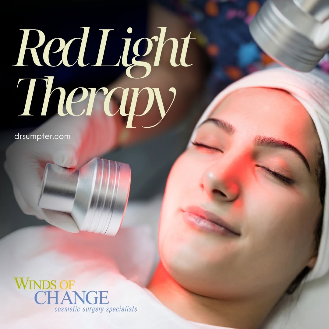 Instagram post by Dr. Kristi Sumpter, DO: Glow from Within with Red Light Therapy! ✨ Looking for a natural, non-invasive way to rejuvenate your skin and boost your overall wellness? …
