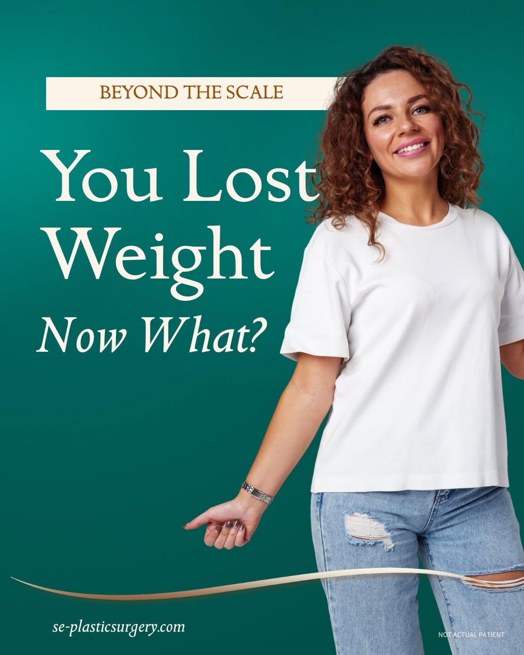 Instagram post by Dr. L. Chris DeRosier: ✨Beyond the Scale is about what happens after the victory✨ For many patients, the next chapter is learning how to address excess skin, impro…