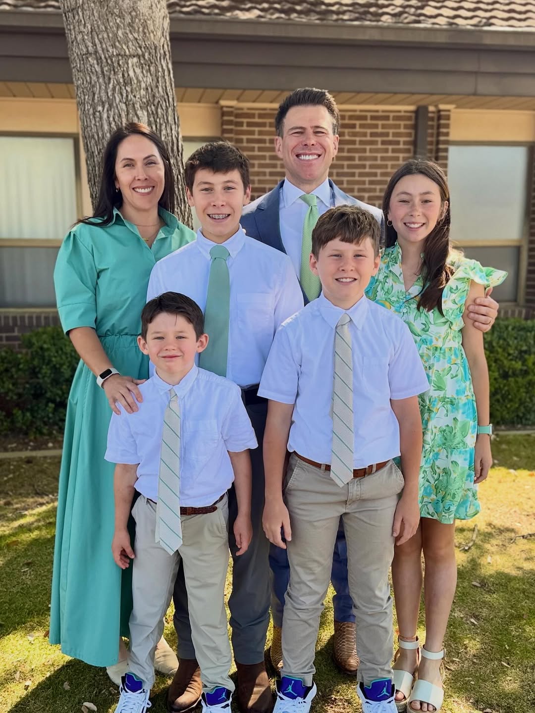 Instagram post by Dr. L. Matthew Schofield: Happy Spring and Easter week, everyone! Jay is hoping he can get a fresh smile for summer. Cross your fingers for him! #braces #orthodontics…