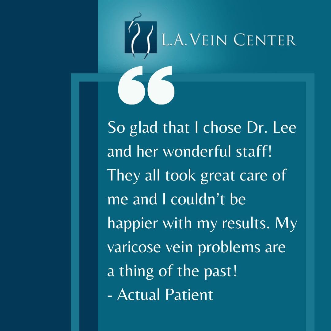 Instagram post by Dr. Larisse K. Lee: Our patients are our top priority! To read more patient testimonials, visit our website! https://www.laveincenter.com/testimonials/