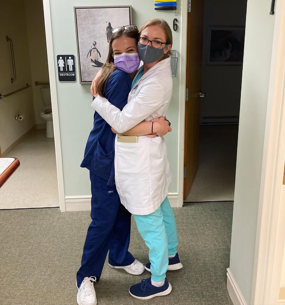 Instagram post by Dr. Laura Schilling: When you love the people you work with... 🥰 #fridaycrew #ilovemymedicalassistants #ilovemynurses . It’s so great when you’re lucky enough t…