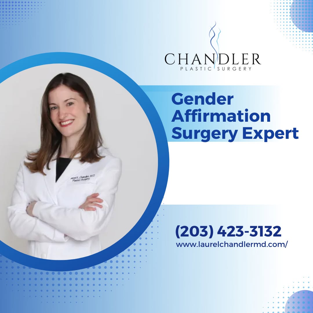Instagram post by Dr. Laurel Chandler: Dr. Laurel Chandler is known as one of the leading Gender Affirmation Surgery experts. She performs gender affirmation top surgery in Fairfi…