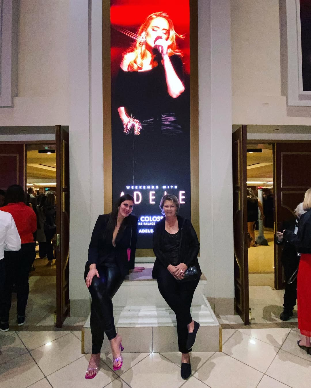 Instagram post by Dr. Lauren Campbell: Third and most amazing time to see the QUEEN Adele and she did not disappoint! Had a great concert buddy as well in my mom! Such a mind-blow…