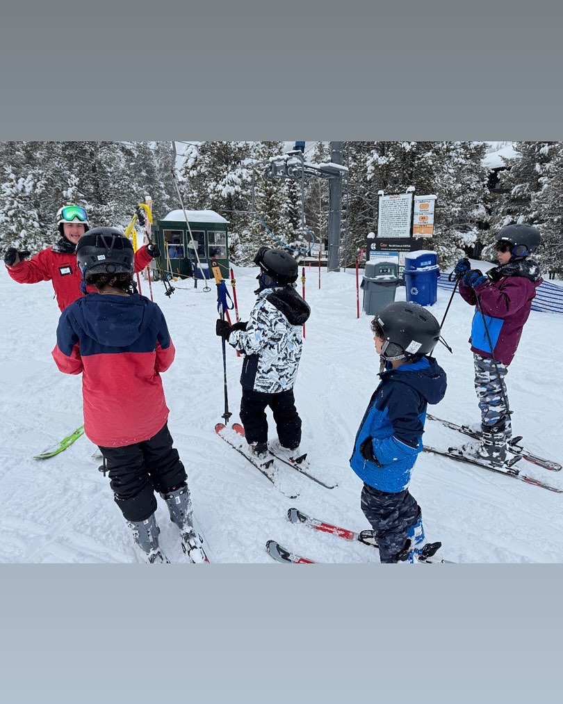 Instagram post by Dr. Lauren Campbell: Big shout out to our amazing ski instructor in Cooper Mountain, @tom_einav !! I would have died in more ways than one if he had not rescued …