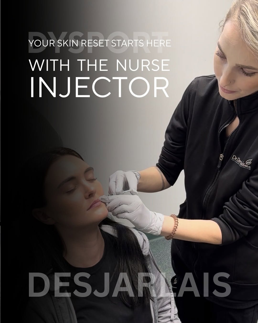 Instagram post by Dr. Lawrence Desjarlais: Your Dysport Refresh Starts Here! ✨ Ready to smooth away the look of unwanted lines and keep your results looking fresh? 💉 Jordan, our expe…