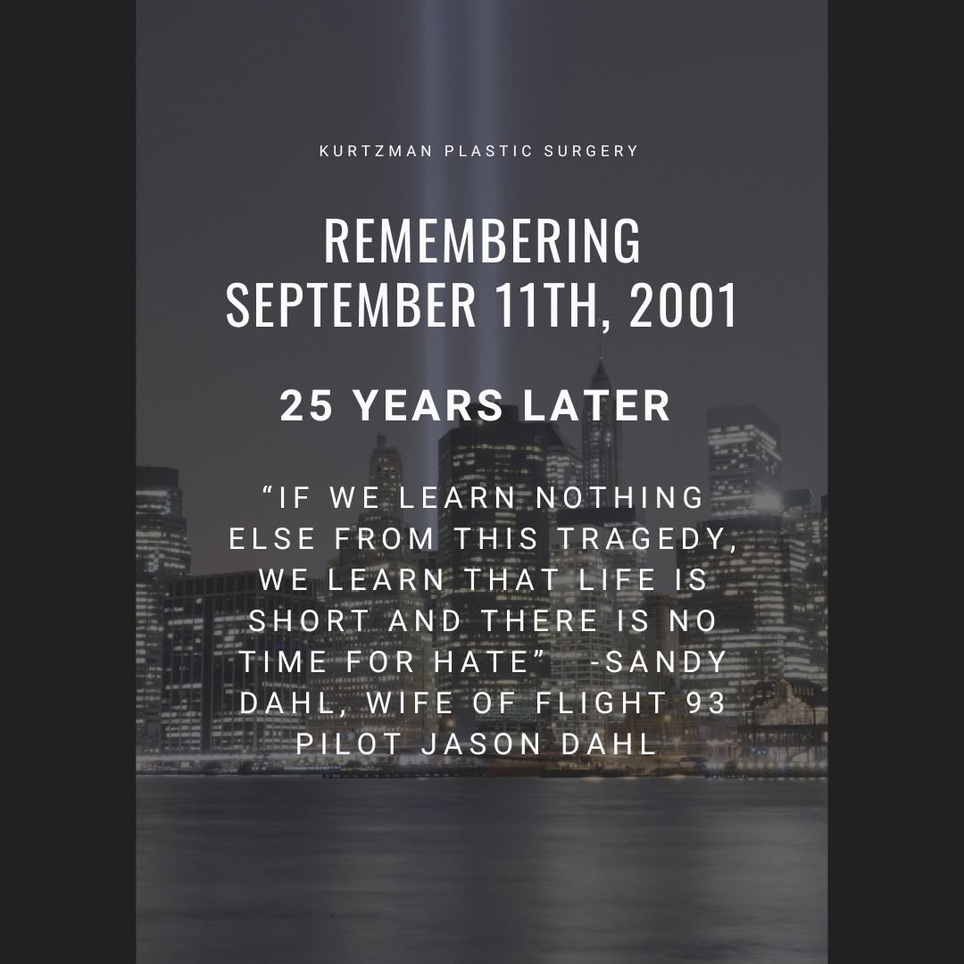 Instagram post by Dr. Lawrence Kurtzman: Today, we remember the lives lost, the families forever changed, and the heroes who showed extraordinary courage in the face of unimaginable…
