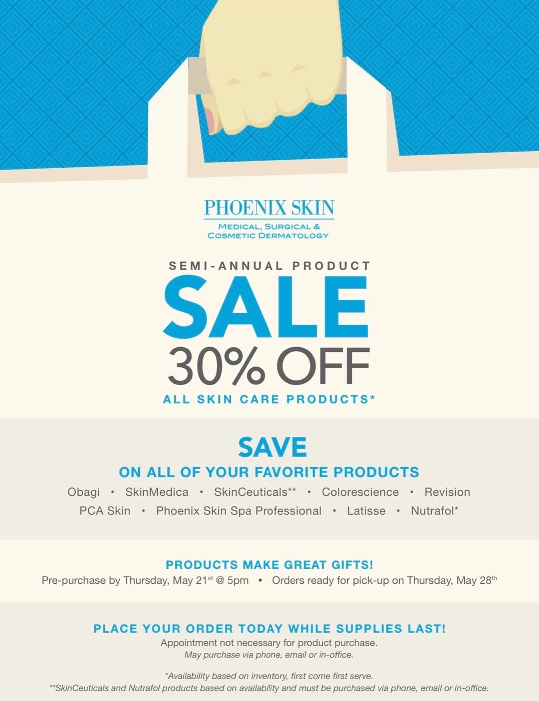 Instagram post by Dr. Lee P. Laris: 💕🧴 Product Sale🧴💕 Purchase your products while supplies last! 🤗