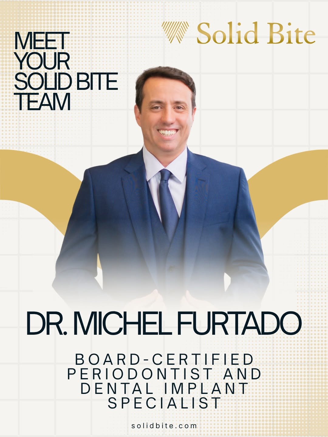 Instagram post by Dr. Lee Sheldon, D: Meet Dr. Michel Furtado, our Board-Certified Periodontist! 👋 Dr. Furtado brings extensive education, research, and clinical experience to S…
