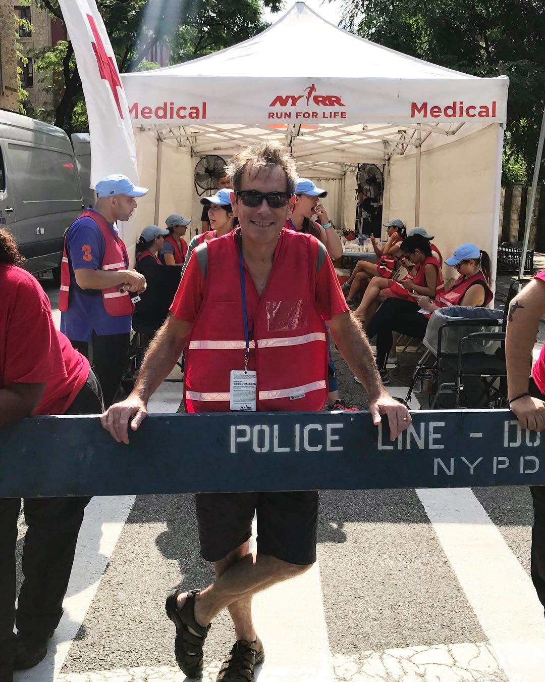 Instagram post by Dr. Leo Keegan: Dr. Keegan is passionate about running and a long time supporter of New York Road Runners. This morning he volunteered at the Percy Sutton 5…