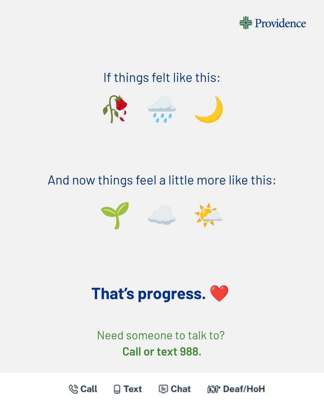 Instagram post by Dr. Leonard Prutsok: ❤️ Progress doesn't have to be perfect. A little more light. A little more hope. A little more strength than yesterday. That's progress. Thi…