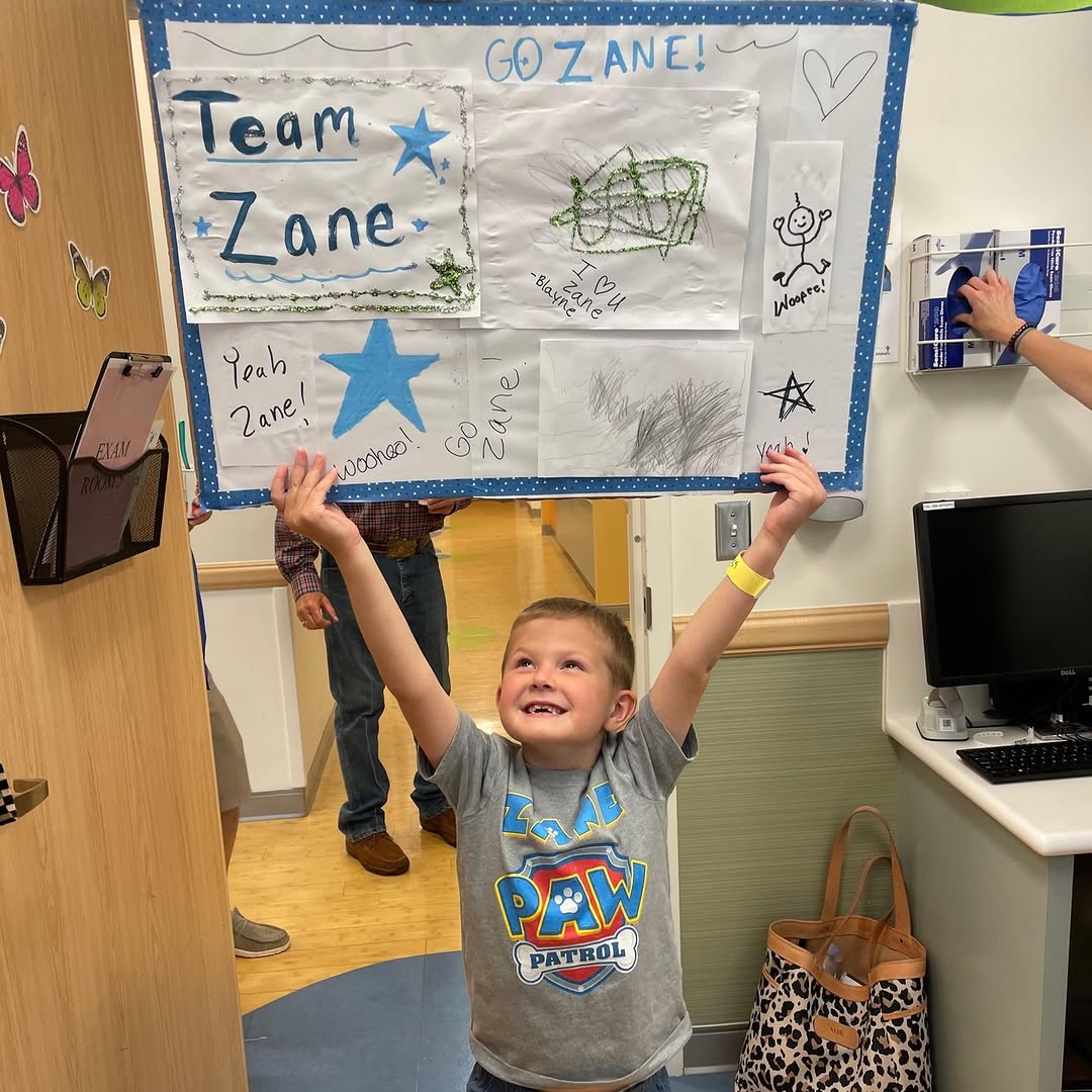 Instagram post by Dr. Leonard Prutsok: A week before his third birthday in 2018, Zane Beyers was diagnosed with acute lymphoblastic leukemia, an aggressive blood cancer. For his f…