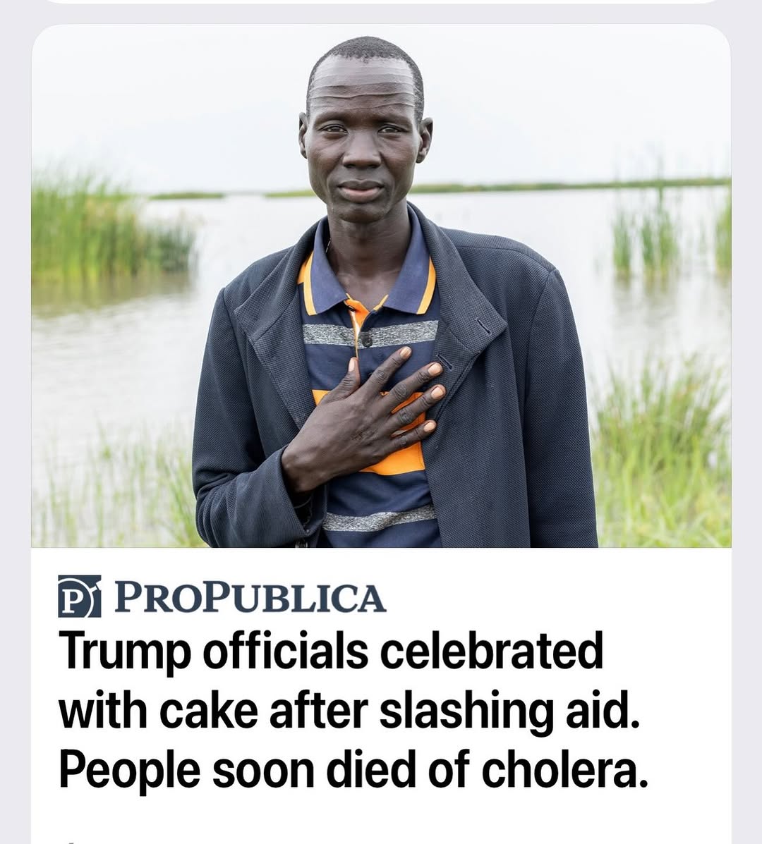 Instagram post by Dr. Leonard Tachmes: More Sad America.