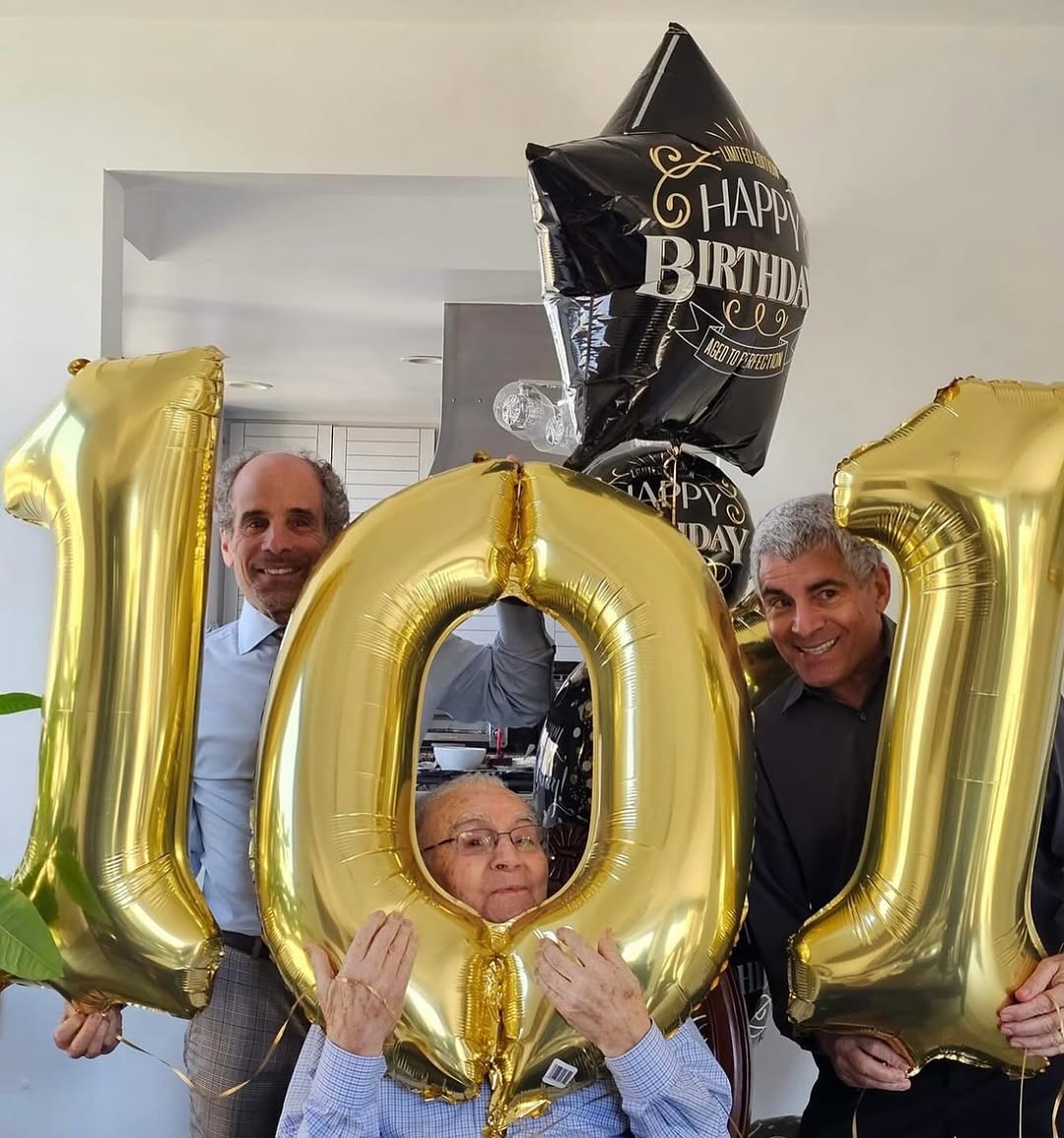 Instagram post by Dr. Leslie H. Stevens: Today, while we remember the 6 million Jews that perished in the Holocaust, I am also honoring my parents who survived. They survived by sta…