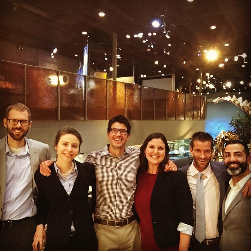 Instagram post by Dr. Leslie Irvine: #nightatthemuseum #uscent @alexisrieber @mehdism