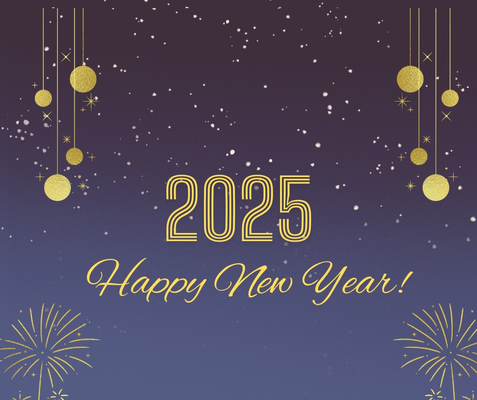 Instagram post by Dr. Linda Cooke: In observance of the holiday, our office will be closed on Wednesday, January 1, 2025. We will continue normal office hours on Thursday, Jan…