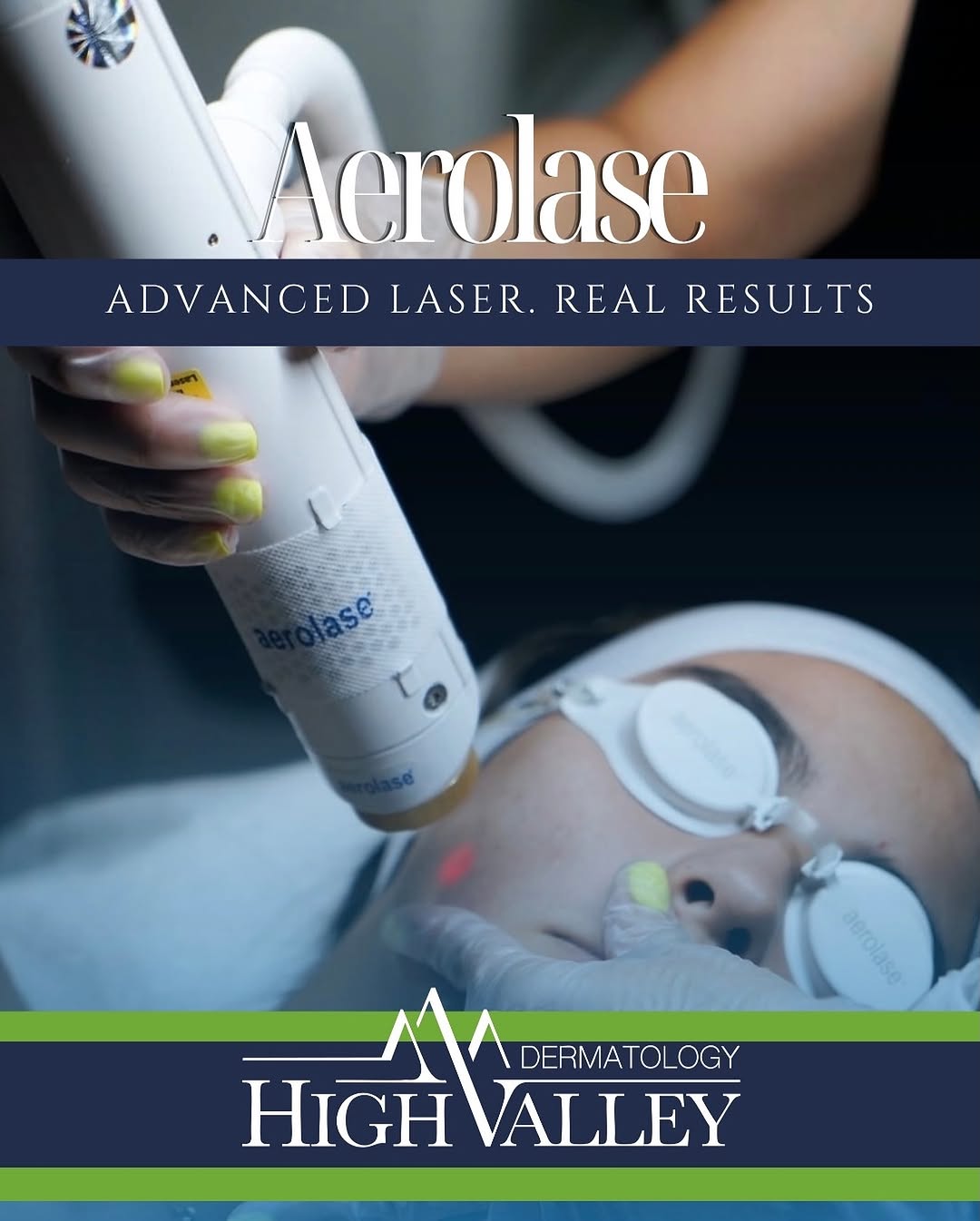 Instagram post by Dr. Lindsay Sewell: Aerolase is changing the way we treat skin… safely, effectively, and with minimal downtime. Whether you’re dealing with acne, redness, unwan…
