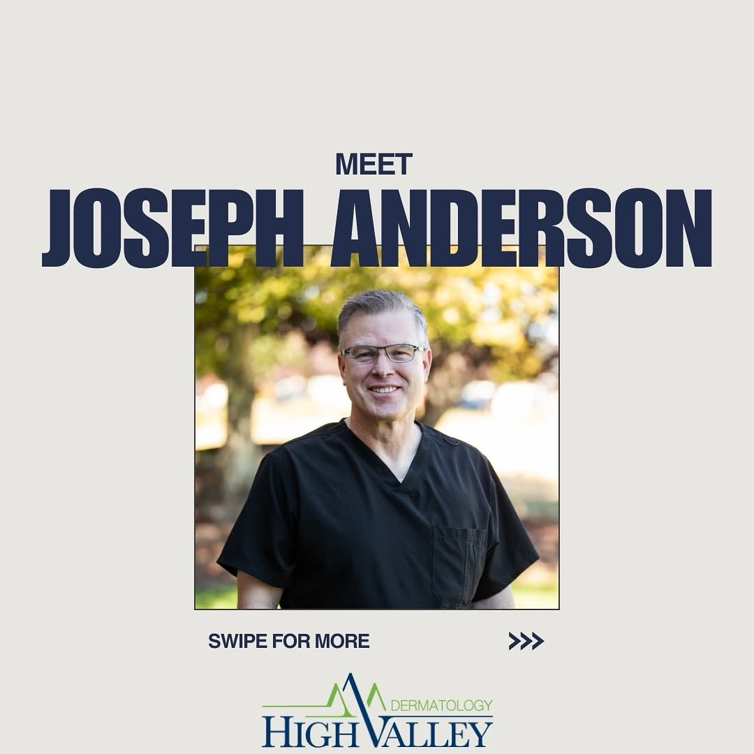 Instagram post by Dr. Lindsay Sewell: Meet Joe Anderson, PA-C 💚 With 21 years of dermatology experience and a diplomate status with the Society of Dermatology Physician Assistan…