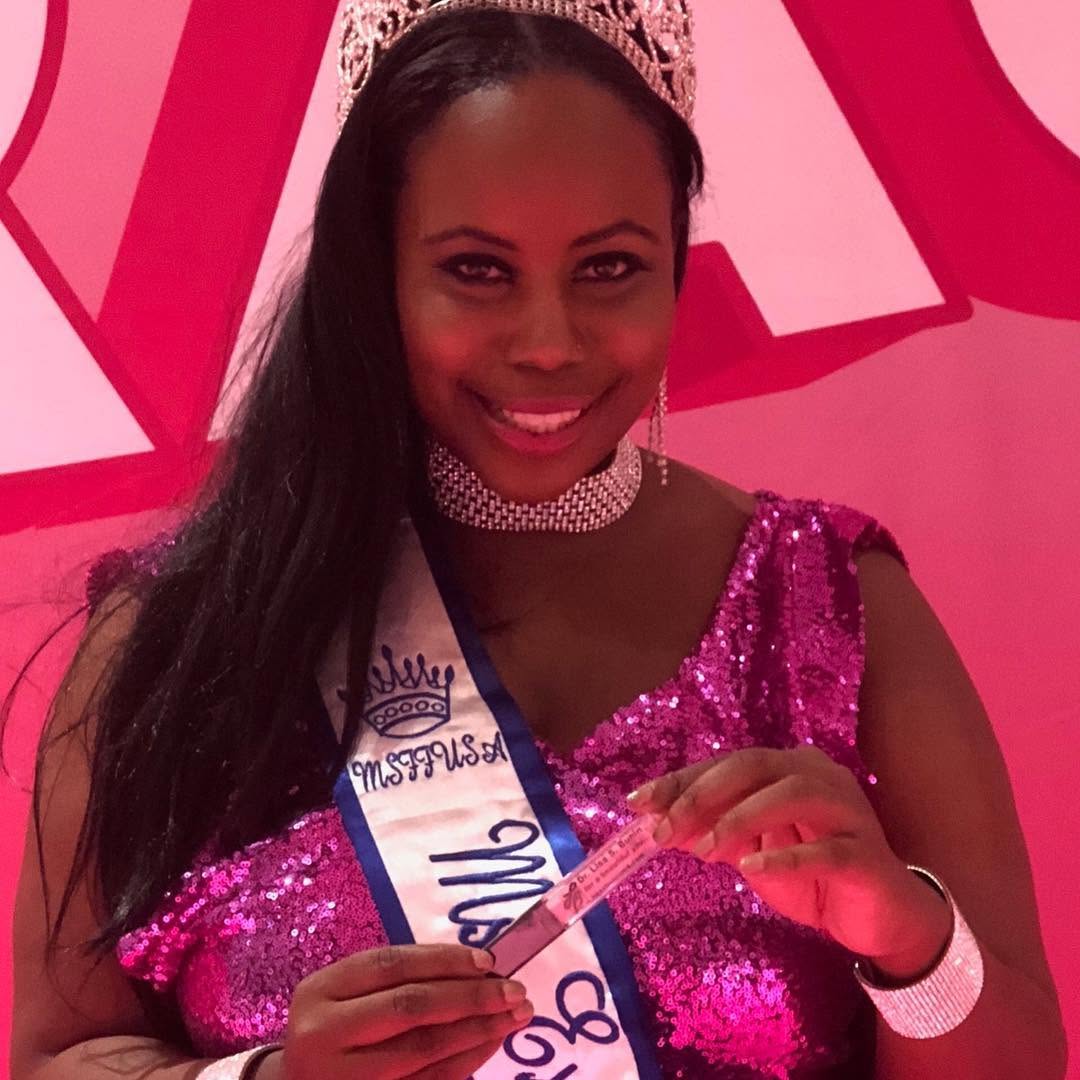 Instagram post by Dr. Lisa S. Bunin: Nalema Ross our Winner!