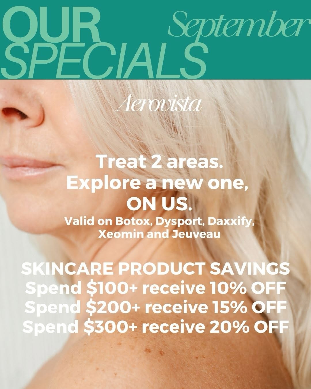 Instagram post by Dr. Lisa Zaleski-Larsen: September brings new beginnings—and your skin deserves one, too! ✨ Explore our September specials and give us a call to get on the books for…