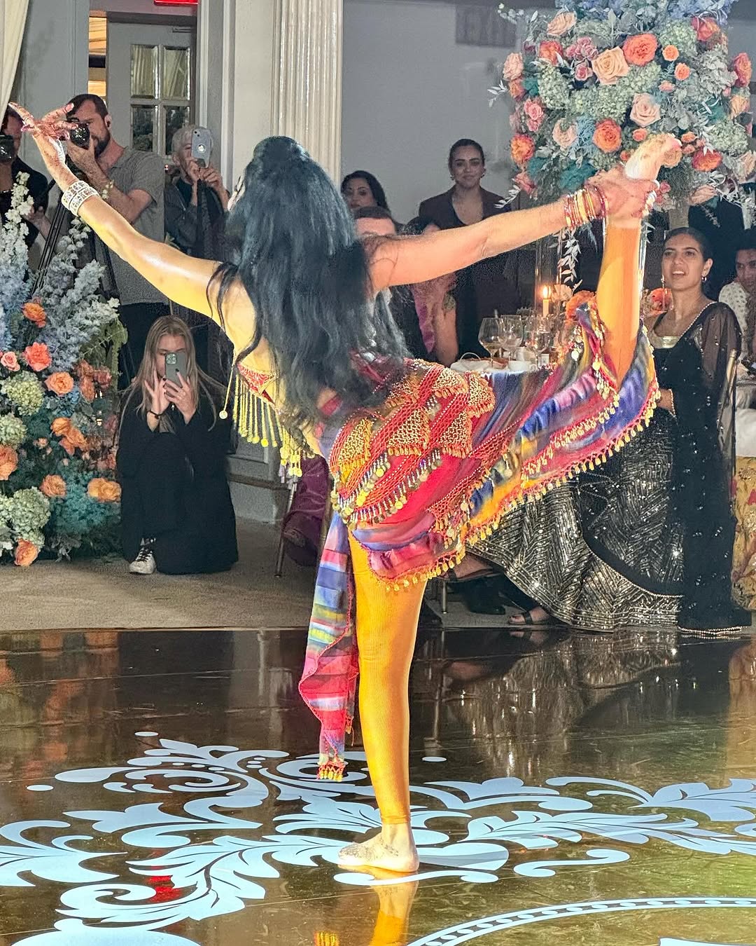 Instagram post by Dr. Lopa Gupta: From the OR floor to the dance floor...artistry exists in many different forms. The wedding of my beautiful daughter Sarina was an enormous …