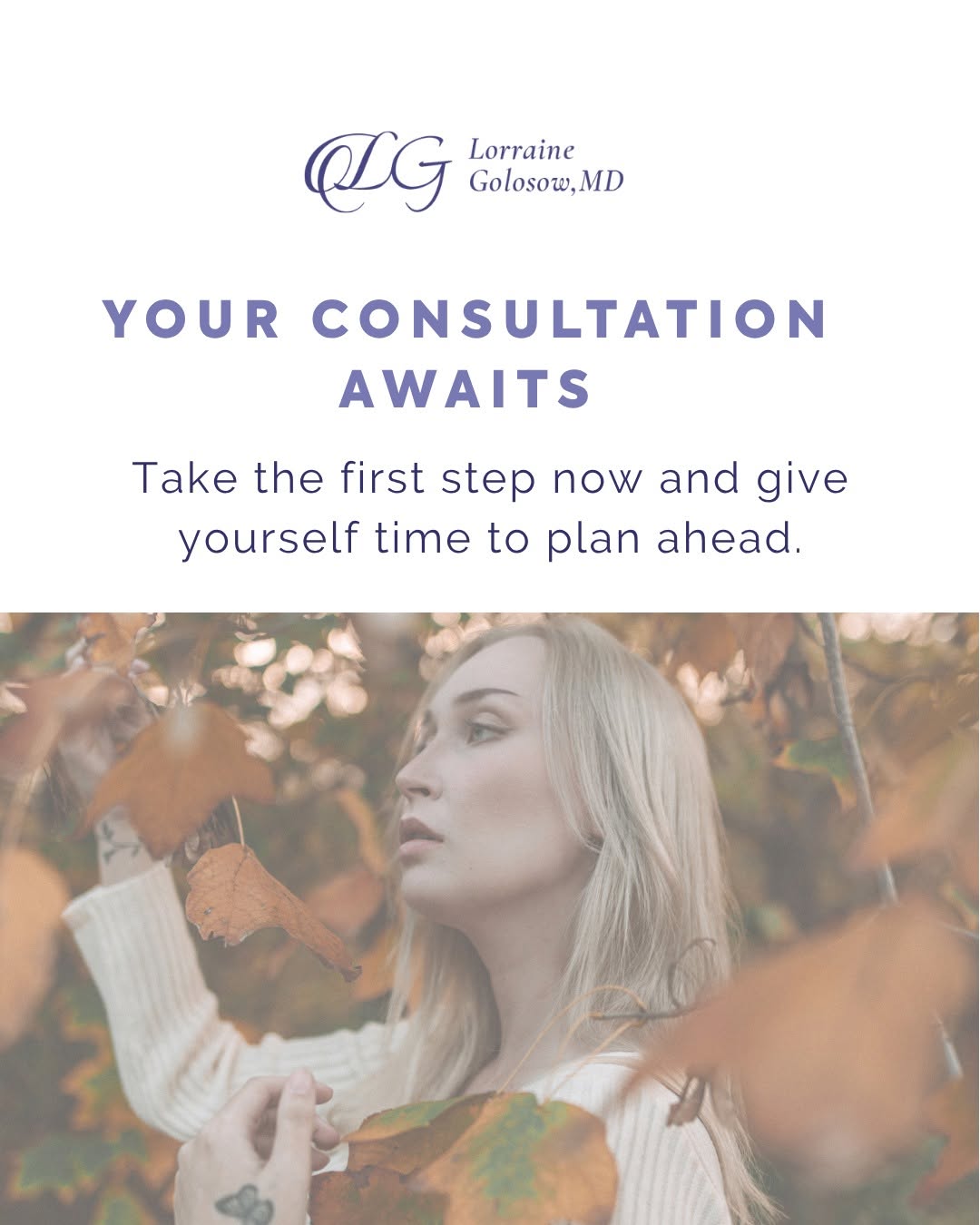 Instagram post by Dr. Lorraine M. Golosow: The holidays will be here before you know it, making September an excellent time to schedule a consultation if you're considering a procedur…